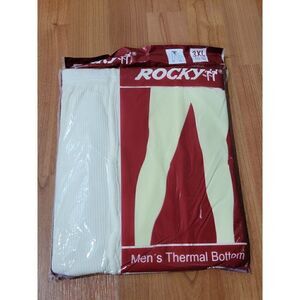 NWT Rocky Mens Thermal Bottom Cream Size 3XL